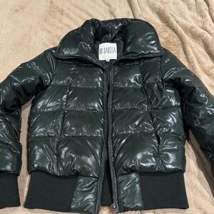 BB Dakota Dark Green Puffer Jacket